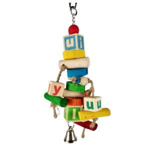 Papegaaien speelgoed Billy letters