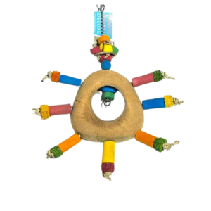 Papegaaienspeelgoed COCO ship wheel